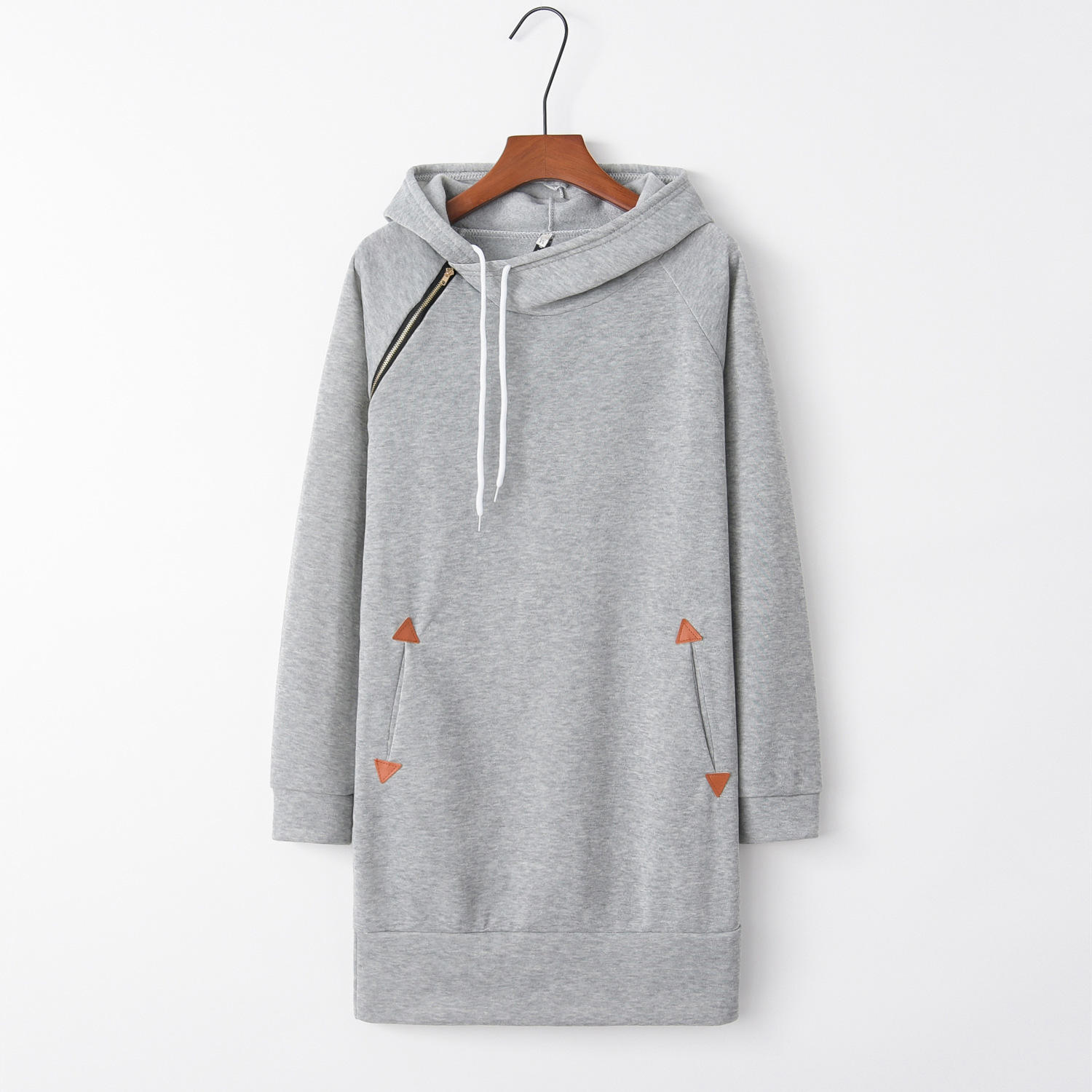 2021 winter most popular printed hoodie dress long sleeve ladies dress with hoodies