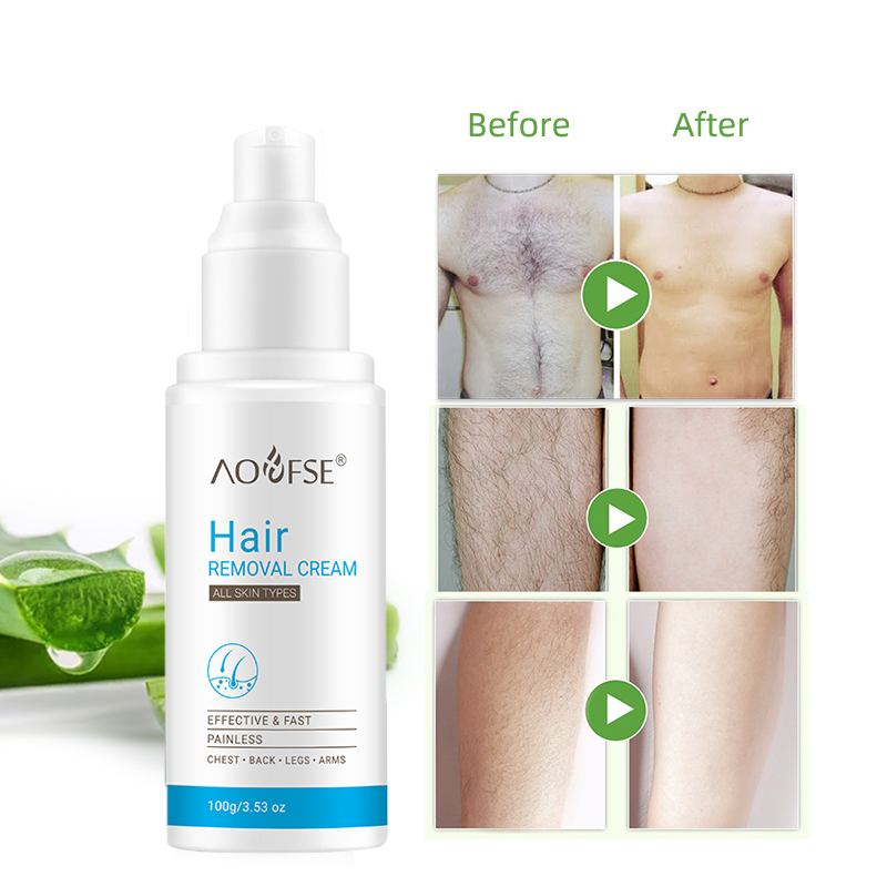 Hair Removal Cream Private Label Men Women Hair Remover Cream Armpit Hands Body Legs Remove Hair Cream