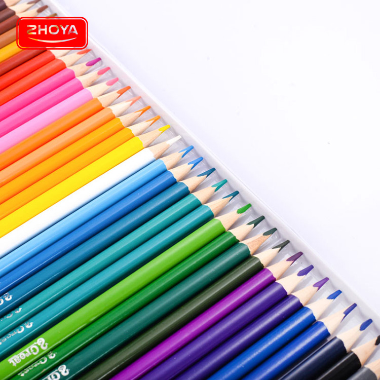 New style custom logo professional artist color pencils, 36 colors colored pencil with tin box