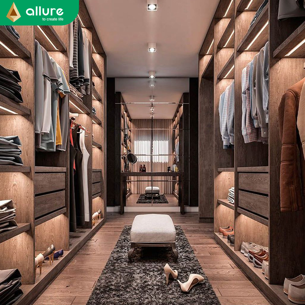 Сомнения очаровательно, проект гардеробной De Madera