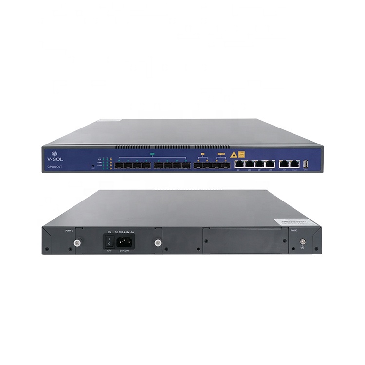 Оптоволоконное оборудование FTTH olt gpon, 8 портов, GEPON, совместимое с Huawei ZTE bdcom