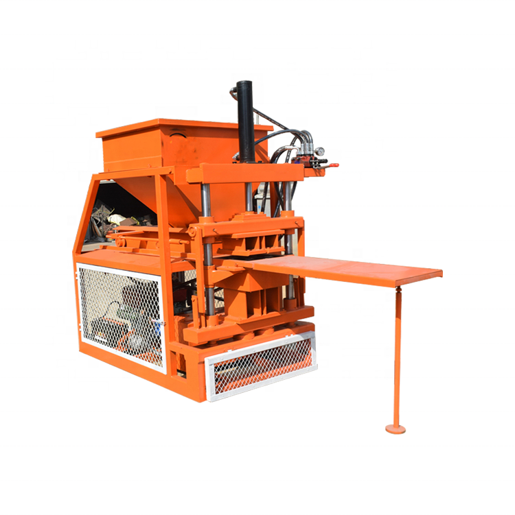 2021 Clay Soil Earth Small Interlocking Brick Making Machinery