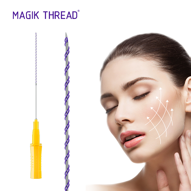 Резьба Magik, сертификат ce, fio de Cosmetics для лифтинга лица, моно-резьба, Корея, pdo, plla, pcl, торнадо, винтовая резьба pdo