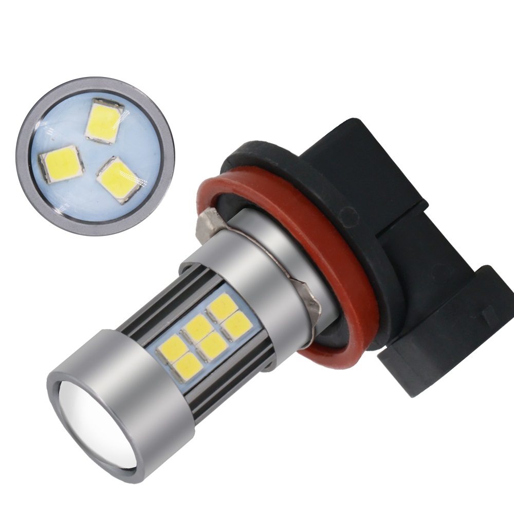 Оптовая продажа с фабрики 4,6 W 509LM H8 PGJ19-1 H11 PGJ19-2 2835 27SMD светодиодные противотуманные фары автомобильные фары DJ081
