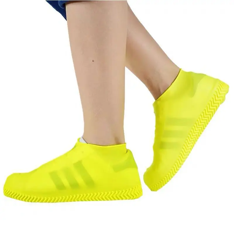 Wholesale Custom Outdoor Waterproof Plastic Silicone Protective Sock anti slip Shoe Covers silicone