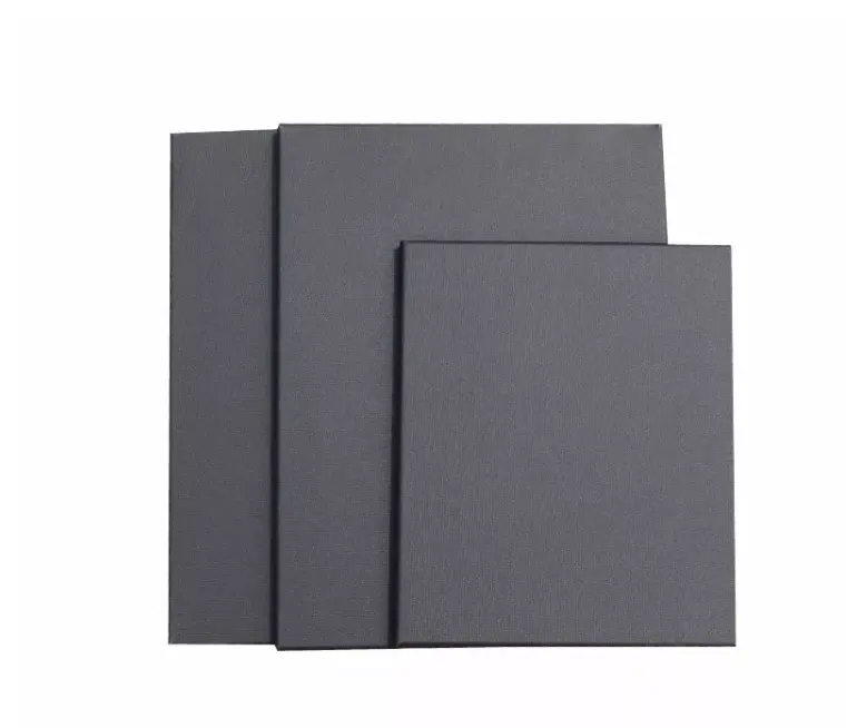 2022 Art supplies Black primed stretched canvas 20*30cm for painting