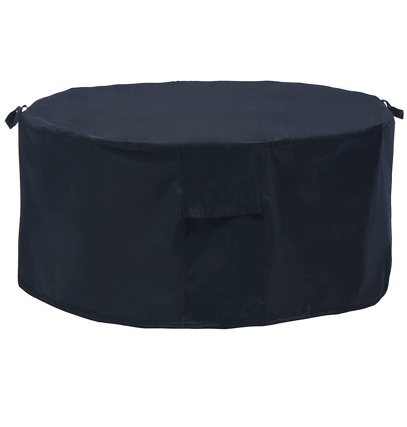 Patio Furniture Covers, Round Table Cover Waterproof UV Resistant Dining Table Chairs Cover with Upgrade Air Vent