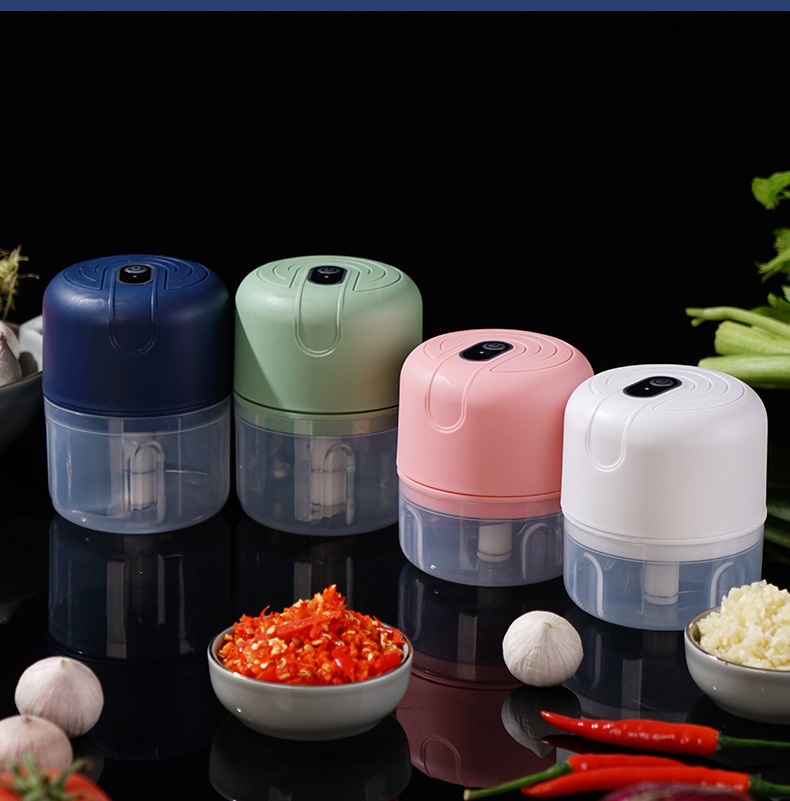 New product ideas Fruit&Vegetable Tools 250ml Mini USB Electric Garlic Chopper food chopper Mincer with USB cable