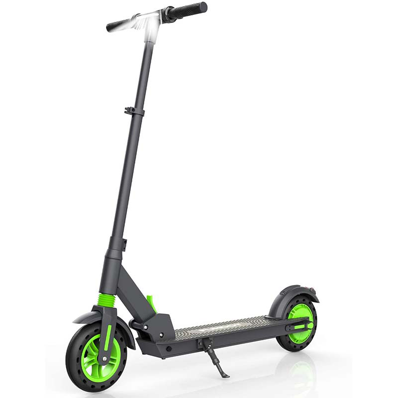 Qingmai электрический скутер, способный преодолевать Броды для взрослых 350W 8 дюймов шин регулируемый полюс три режима скорости складной электрический велосипед Скутер