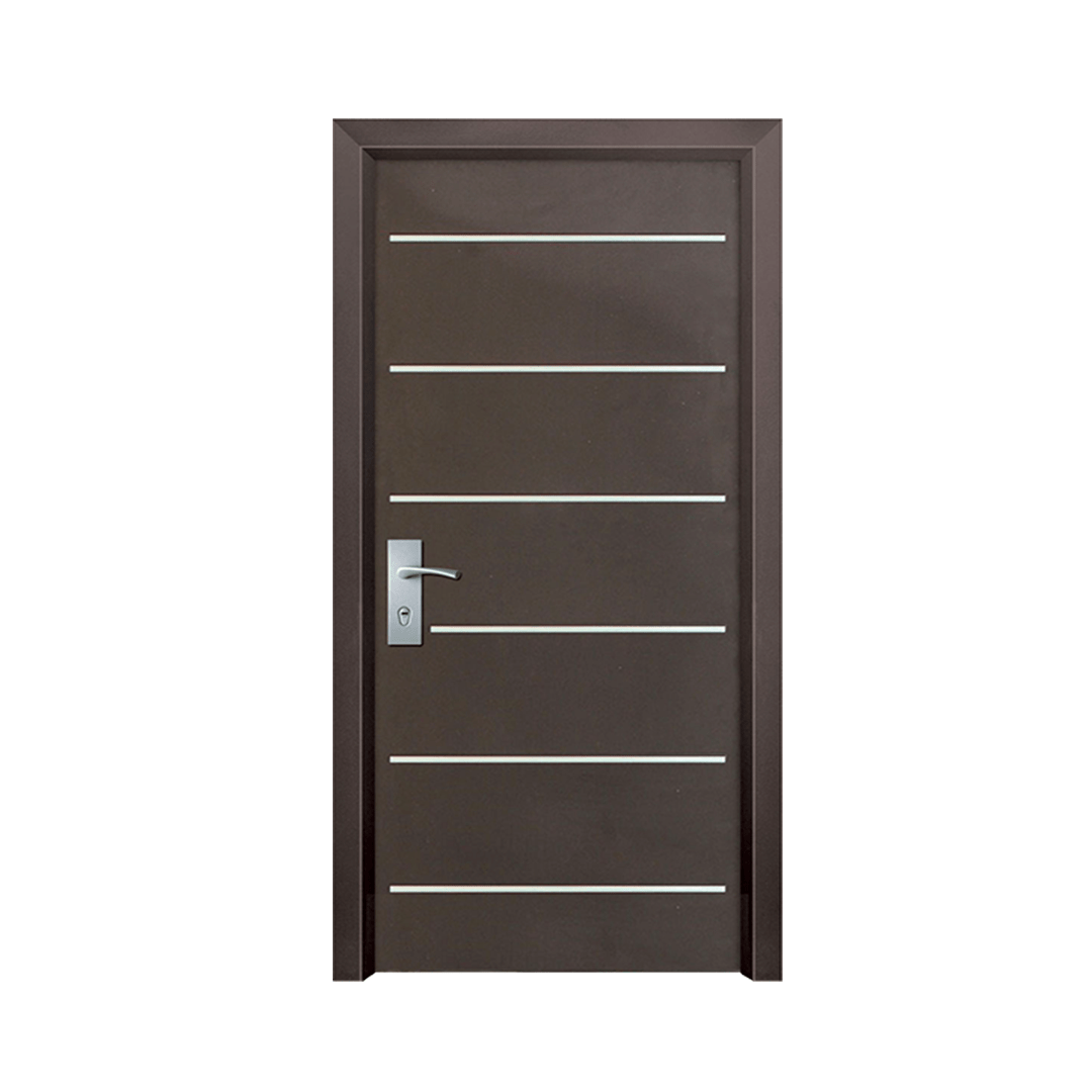 House Modern Steel Security Iron Entrance Main Exterior Steel Security Metal Door