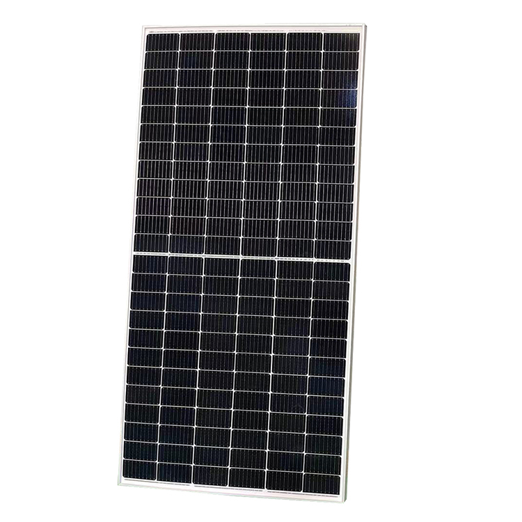 residential roof solar panels on your house roof residential 580w 620w mono half cut solar plates 585w Chinese solar panels