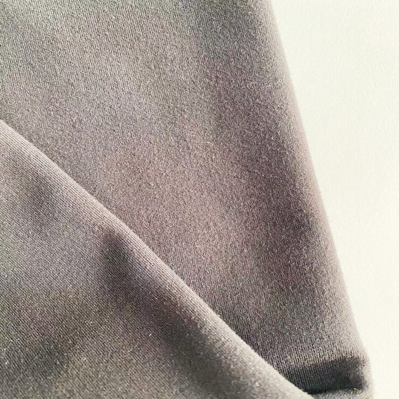 4 ways stretch polyester spandex sanding interlock fabrics for sportswear