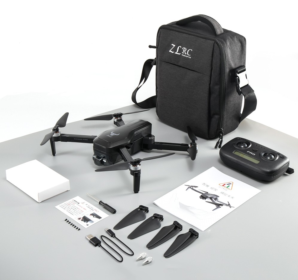 ZLRC SG906 PRO 2 Дрон с 4K HD камерой 3-осевой самостабилизированный шарнир 1,2 км 26 минут WIFI GPS бесщеточный Радиоуправляемый Дрон Квадрокоптер