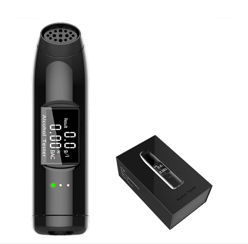 USB порт для зарядки Быстрая зарядка детектор алкоголя Стиль Высокая точность дыхательный спирт Тестер Алкотестер