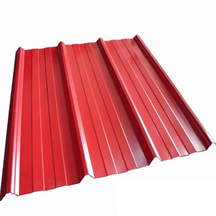 Colour coated roofing sheets metal galvanized corrugated steel roofing panels/sheet