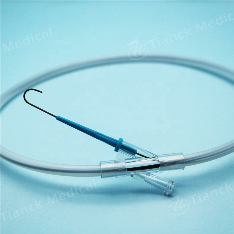 150 см одноразовые медицинские PTFE покрытием направляющая спица для интервенционной кардиологии