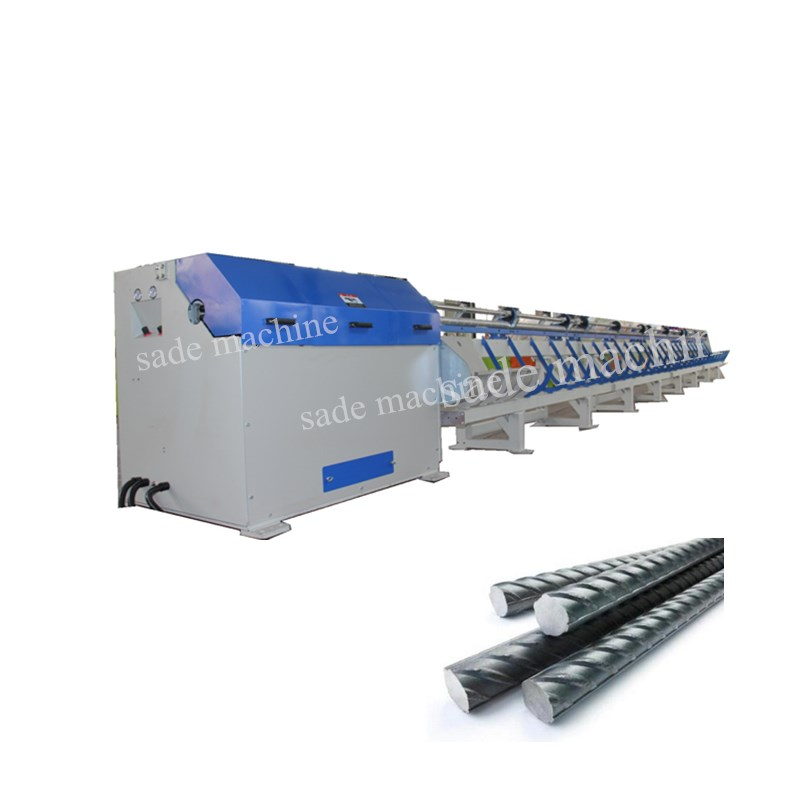 steel wire deformed rebar straightening and cutting machine