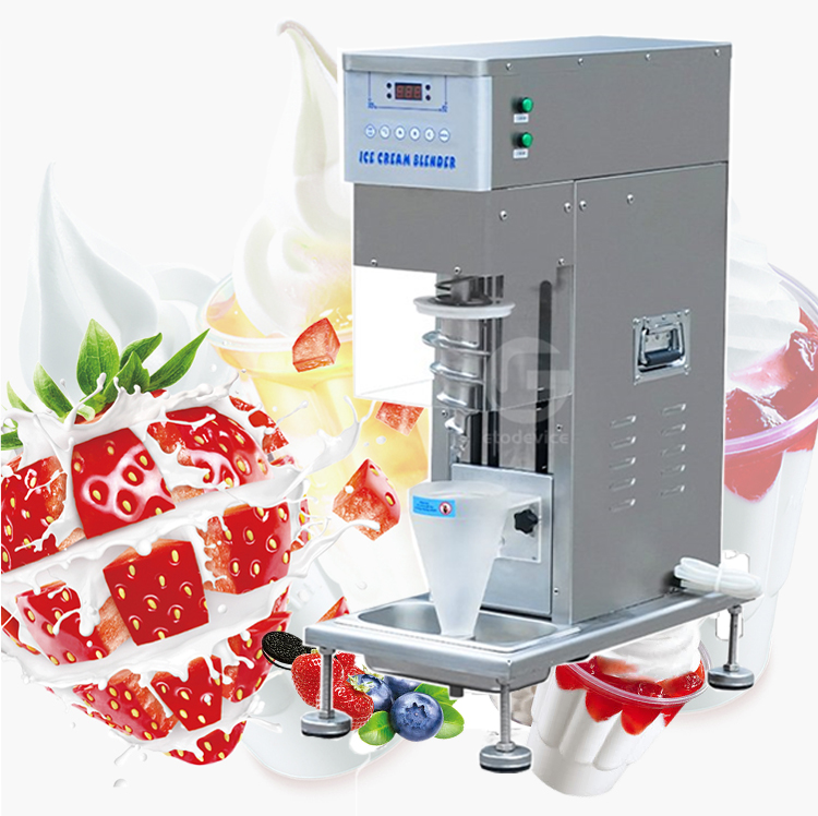 New Design Customized fresh fruit ice cream blender for sale