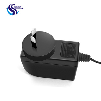Коммутации dc стены адаптер АС plug 24 В 1A черный 1,5 м 5,5*2,5 мм Мощность адаптер переменного тока