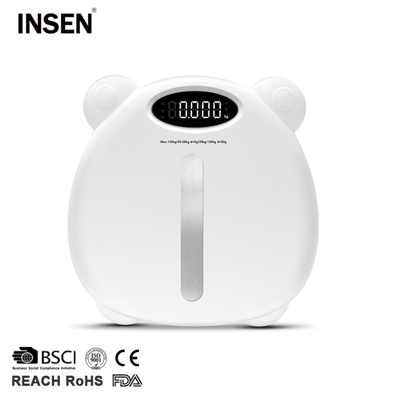Full ABS design etekcity 120Kg 264Lb digital body weight bathroom scale with auto