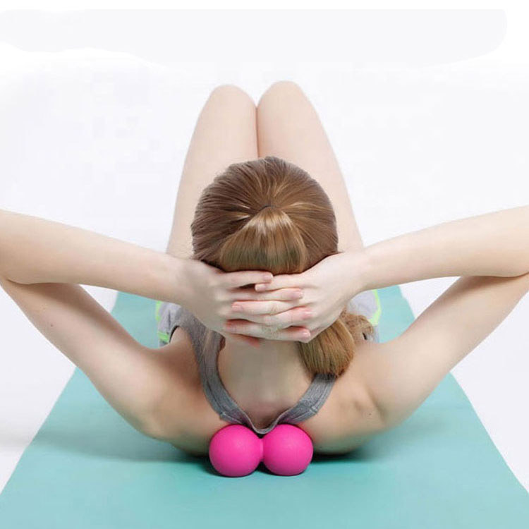 2021New Best Quality Home Deep Muscle Relaxation Hockey Acupoint Massage Healing Fitness Peanut Ball