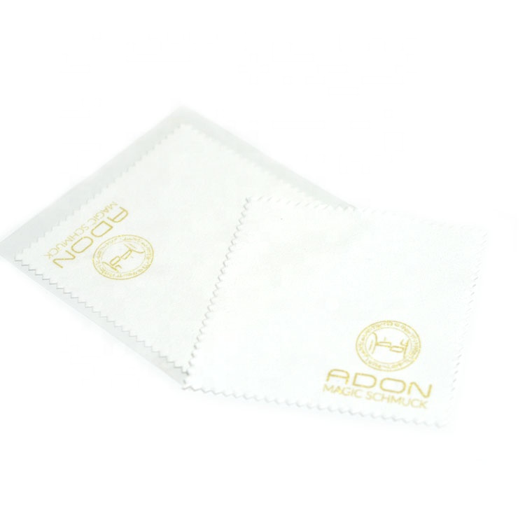 Wholesale customized LOGO jewelry polishing cloth for polishing and cleaning silver and gold jewelry