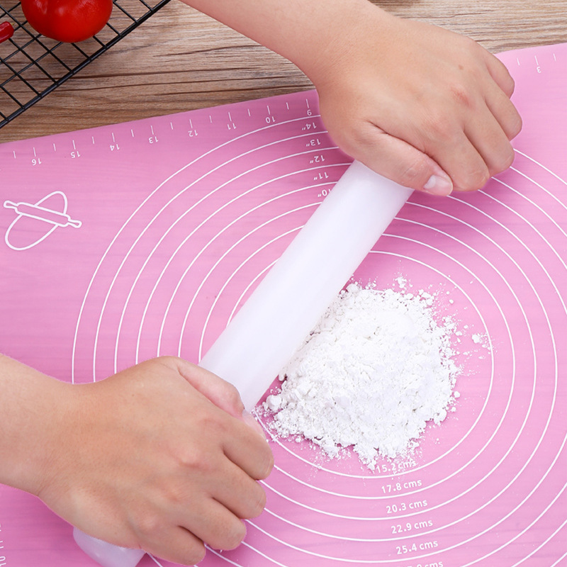 20CM 25CM 30CM 40.5CM 50CM Non-Stick PP Rolling Pins Fondant Cake Biscuit Decorating Tools Bakeware Baking Rolling Pin