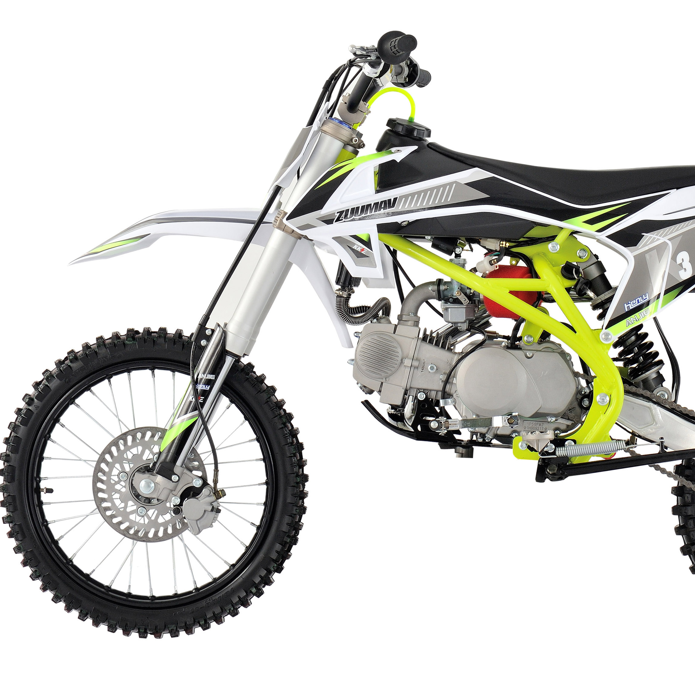 2020 Мотокросс 140cc автоматический Enduro в байкерском стиле 4-х тактный двигатель мини-байк изготовления на заказ