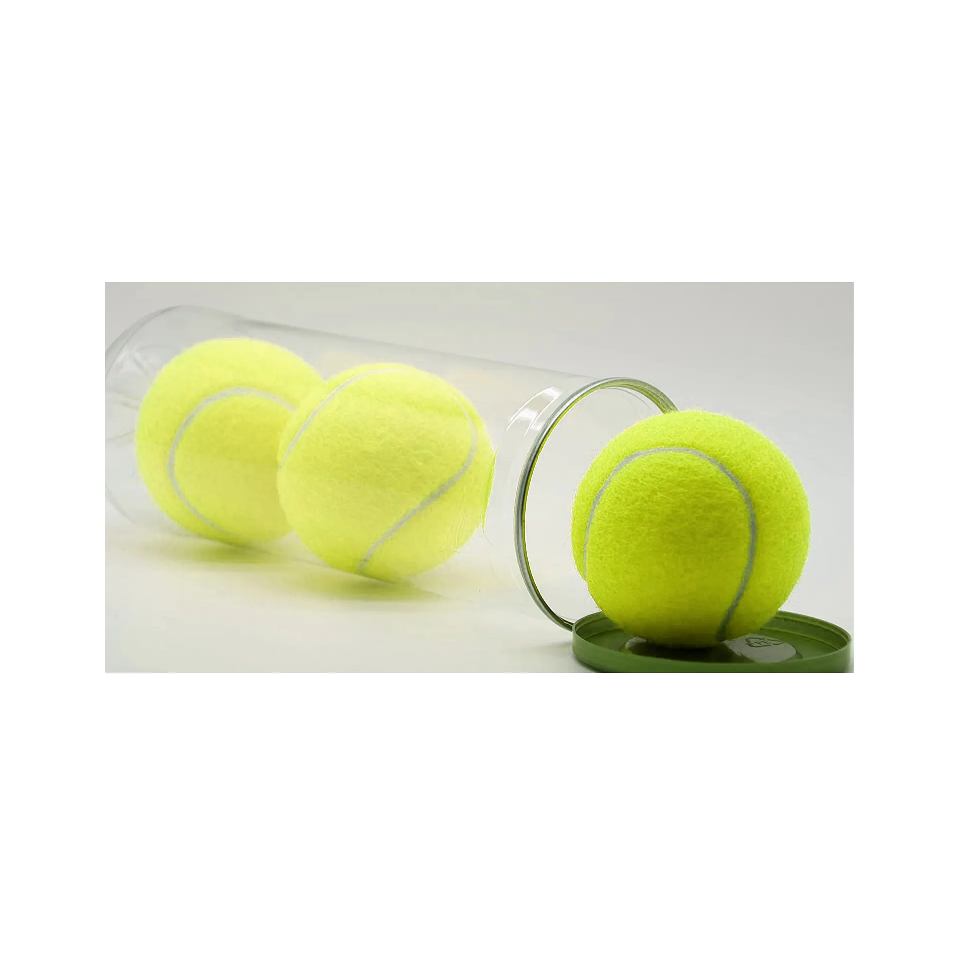 High quality standard size weight wholesale 3PCS/Can tennis ball cricket balls wholesale custom logo for training fitness
