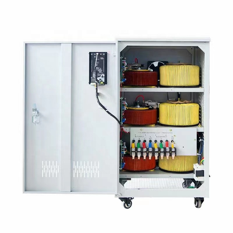 Фабрика OEM и ODM 60kva 50 ква выход 110v и 220v стабилизатор напряжения однофазный с 3 фазами 50/60Hz