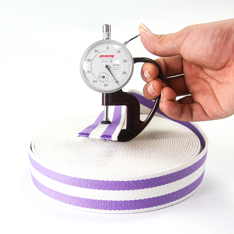 Eco-Friendly Customized 100% Polyester Herring Bone Belt Webbing Woven Tape for Bag Garment Woven Cotton Webbing