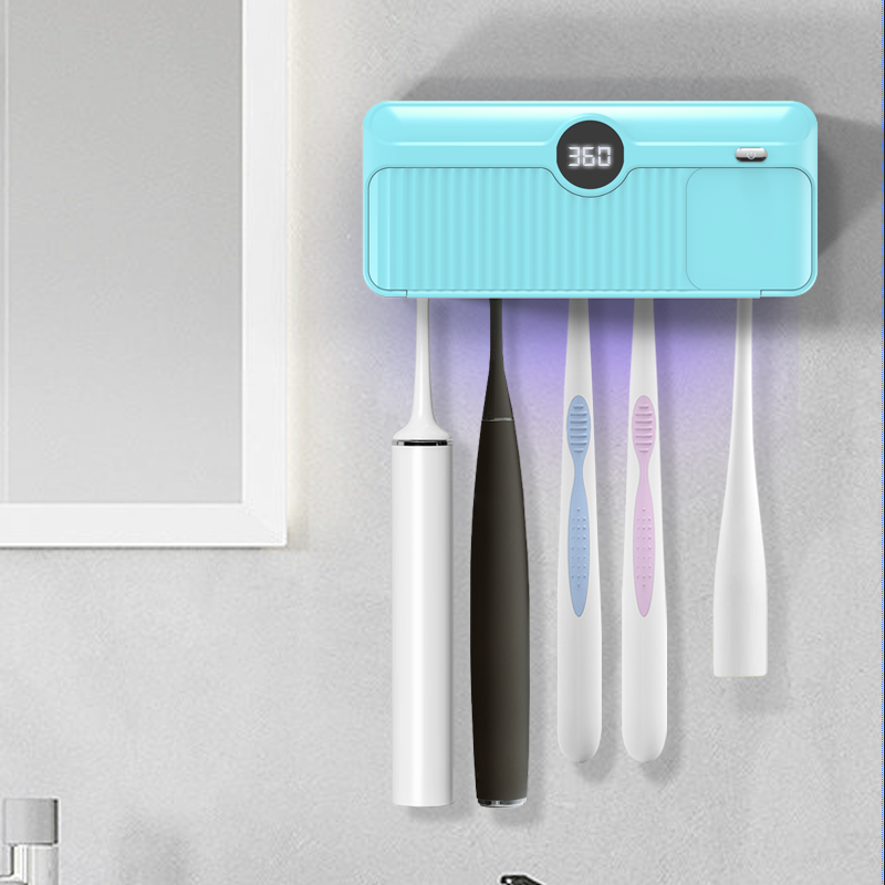 LULA Beauty OEM&ODM Ultraviolet Toothbrush Disinfector Toothbrush Disinfection Box With UV light