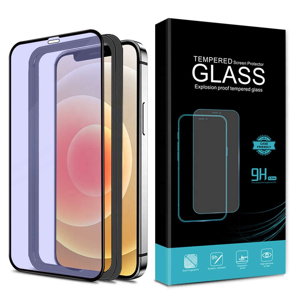 Защита глаз защита от синего света закаленное стекло Защита экрана для iphone XS xR XS Max для apple iphone 11 12 pro max