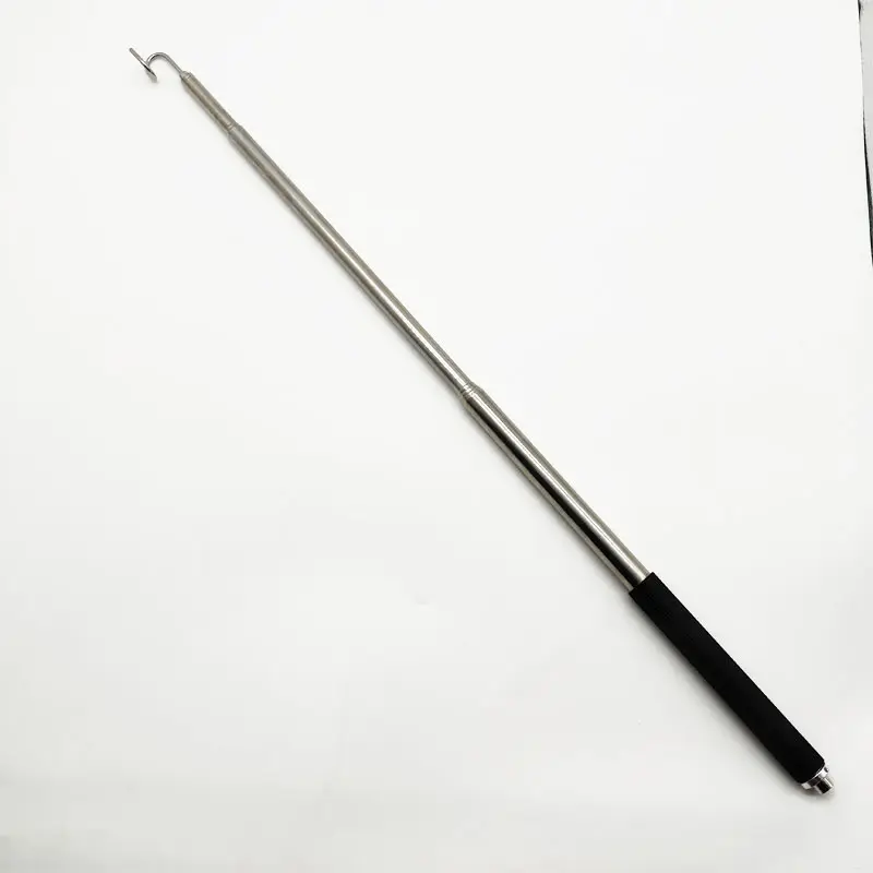 Pickup Grabber Telescopic Metal Pickup Tool With Hook Magnetic Pick-Up Pole Wire Pocket For Telescopic Pole
