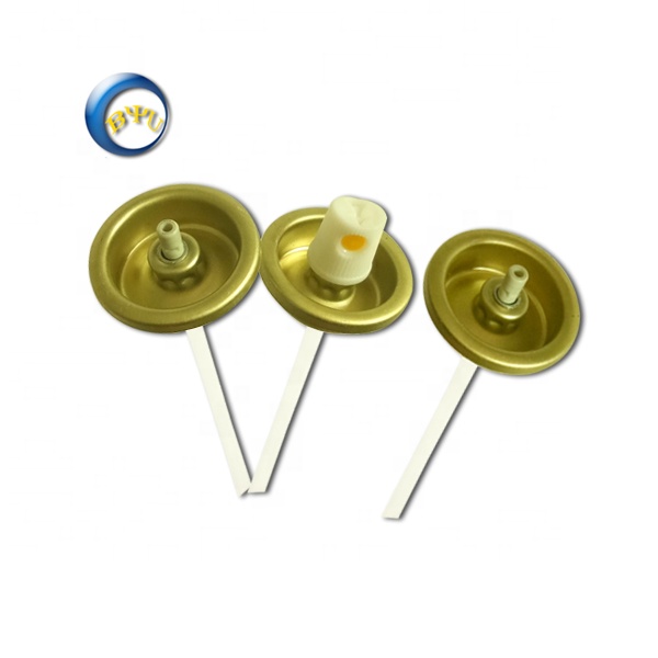 1 Inch aluminum cup Aerosol Spray Valves For Shaving Foam for Tin Plate Cans