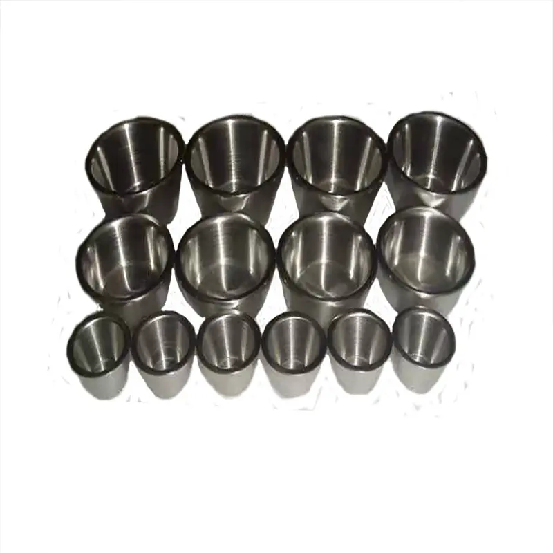 99.95% Tantalum crucibles for electron beam evaporator pure melting tantalum crucible tantalum price