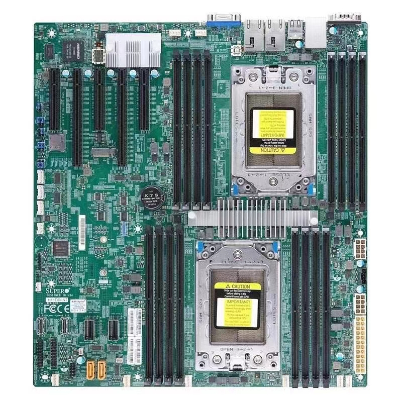 H11DSI двухканальная Серверная материнская плата AMD EPYC REV2.0 поддержка 7001 7002 IPFS