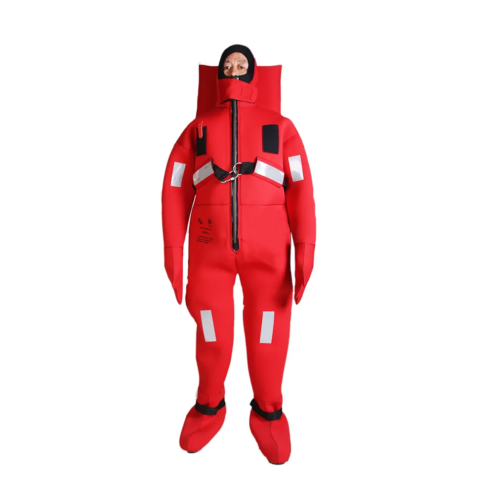 Factory direct SOLAS EC/CCS certificate Water survival Insulated Marine immersion suit