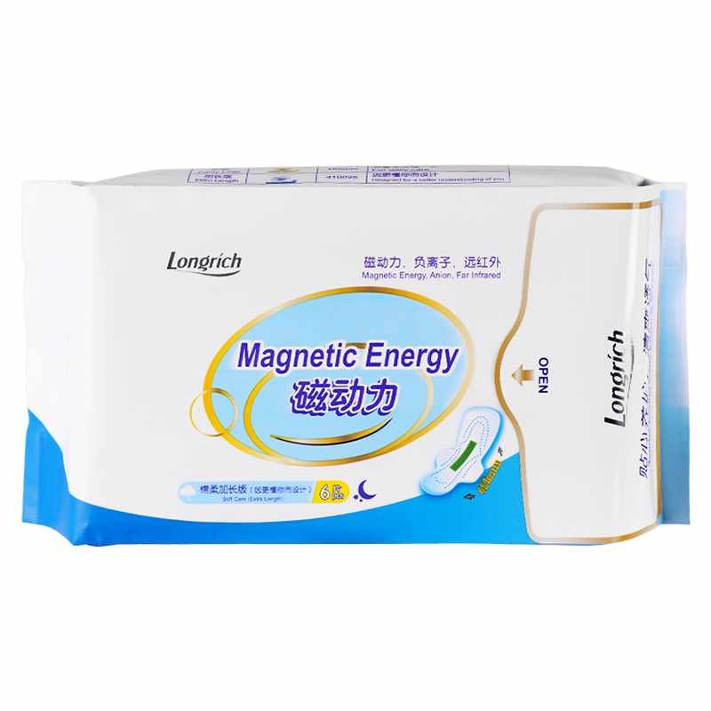 Производство фабрики Longrich, индивидуальные высококачественные хлопковые органические тампоны, гигиенические прокладки, оптовая продажа, гигиеническое полотенце