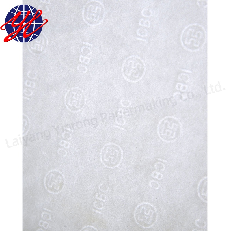 Fourdrinier печать Guilloche Watermark безопасности печатная бумага