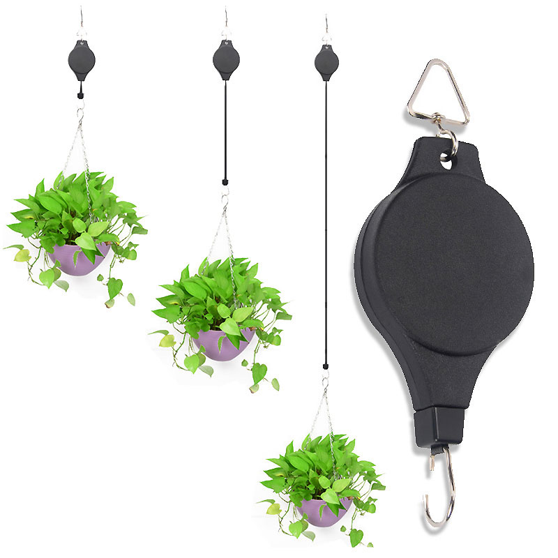 Easy Reach Plant Pulley Set Hooks Plant Pulley For Garden Supplies Tools Fashion Creative Home And Garden Tools Accessories