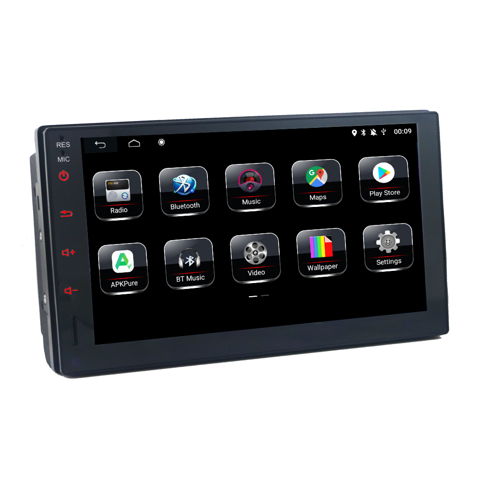 Автомагнитола на Android 10,0, 2 Din, с сенсорным экраном 1 + 16 Гб