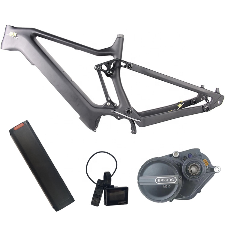Электрический велосипед Joyebikes DIY, рама для электровелосипеда из углеродного волокна с комплектом моторов bafang M510 m600 250 Вт 500 Вт и аккумуляторов