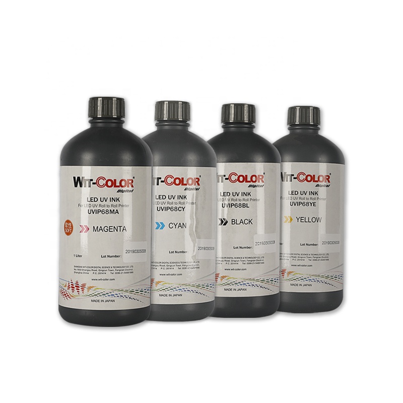 Japan UV invisible Inkjet ink for LED UV roll to roll printer toyo soft ink toyo UV printing inks