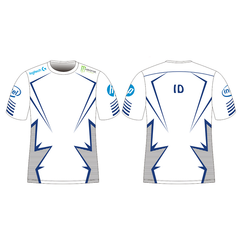 Kingyoe OEM high-end comfort esports jersey customized dynamic uniforms unique sublimation printed esports team logo