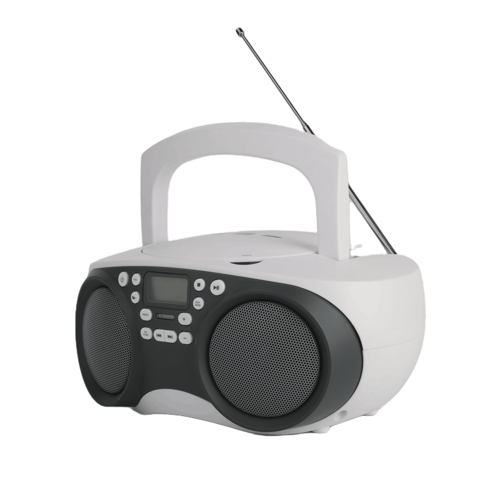 Лидер продаж с фабрики, динамики высокого качества, портативный CD/Fm/USB/MP3/ЖК-дисплей, CD Boombox