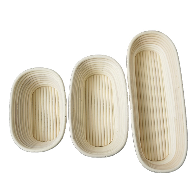 WYST Eco-Friendly Wood Bread Banneton Proofing Basket Wholesale Oval Rattan Baking Tool Pastry Oven Safe Shape Cooking Backing