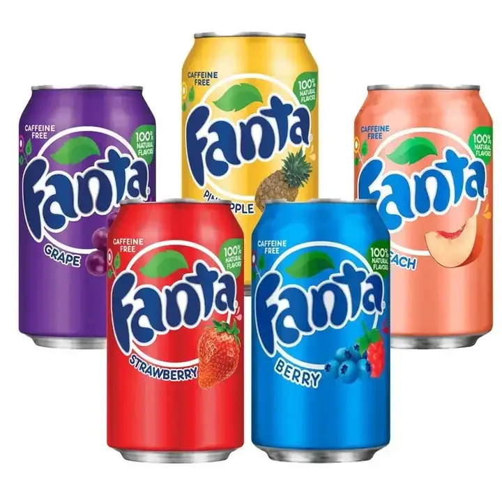 Оптовая продажа, Fanta напитки Fanta безалкогольный напиток (тонкий)/горячий продукт, безалкогольный напиток, фруктовый