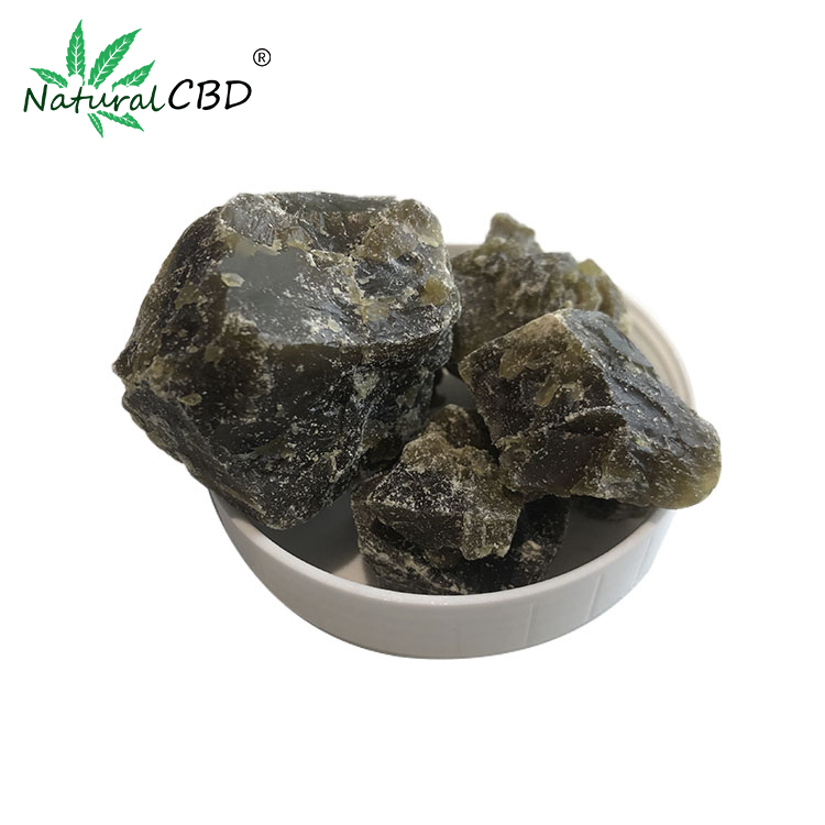 Каннабидиола дистилляции полный спектр 90% черный CBD воск разрушить