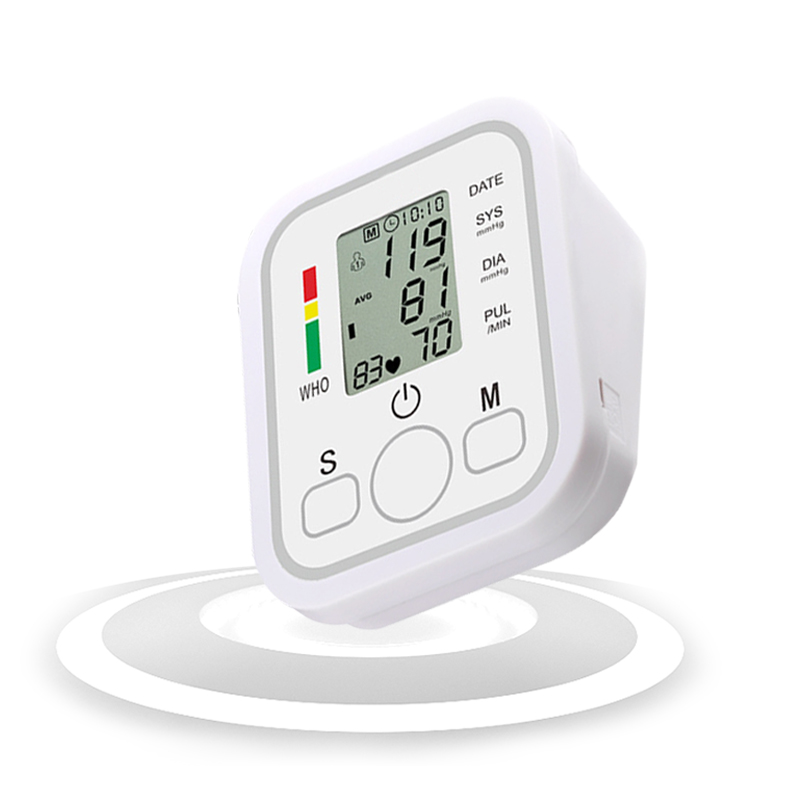 Household Electric Digital Tensiometer Cuff Upper Arm Bp Machine Sphygmomanometer Blood Pressure Monitor